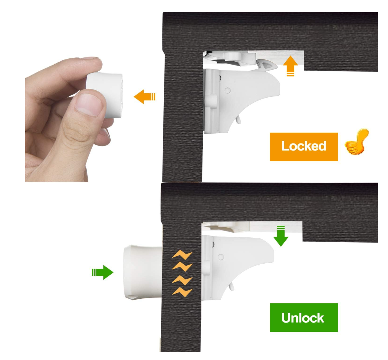 Elvori Cabinet Locks